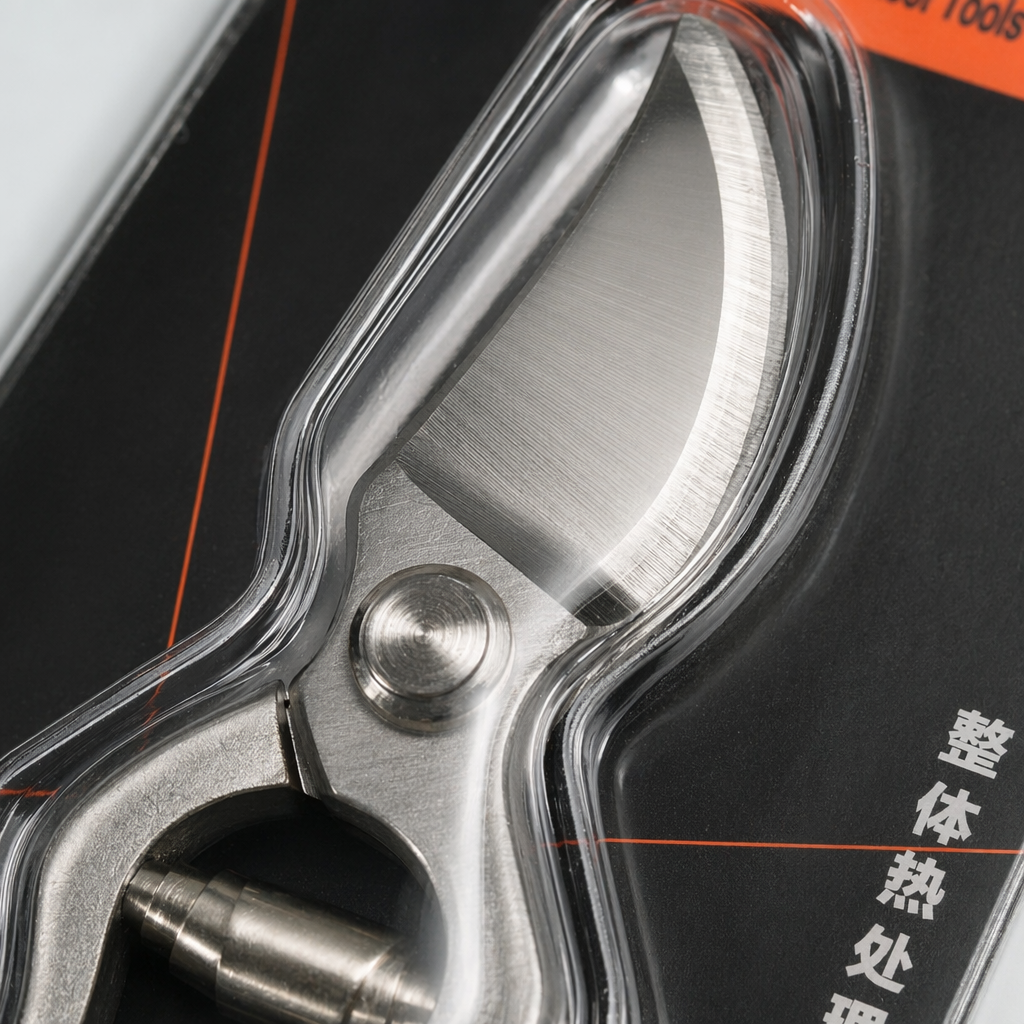 Silver garden scissors made of high-carbon steel are sharp and effortless for pruning flowers, trees and bonsai Application Scenario