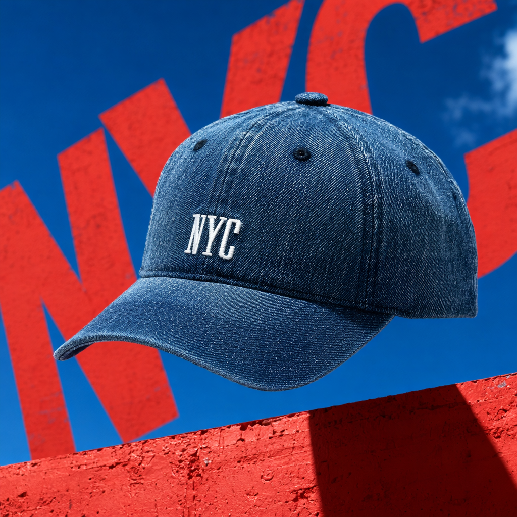 The blue denim baseball cap is casual and versatile, providing shade and sun protection for both men and women Specification image
