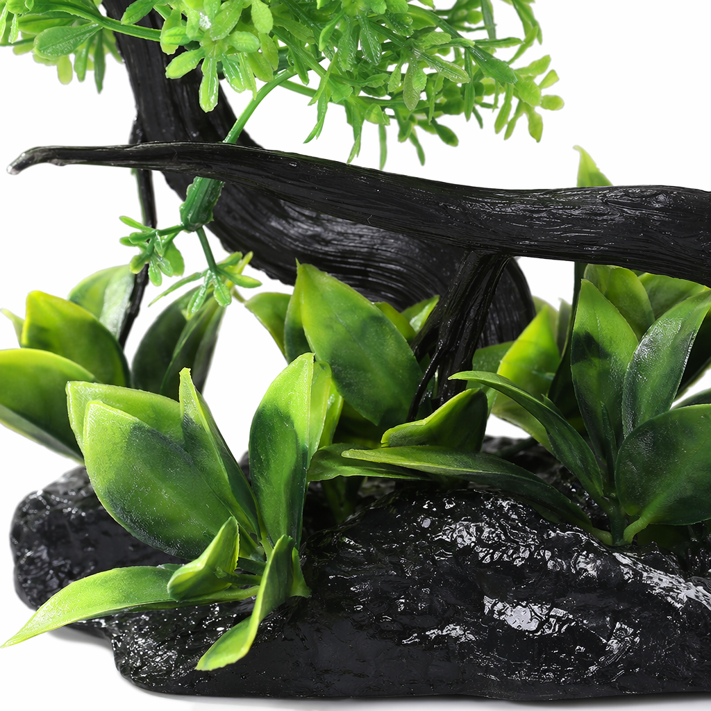 Green artificial bonsai trees, indoor decorative simulation green plant ornaments, suitable for living rooms, bedrooms and balconies Application Scenario