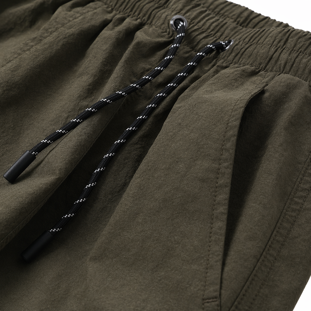 Military green loose cargo pants, casual and versatile high-waisted straight-leg trousers Application Scenario