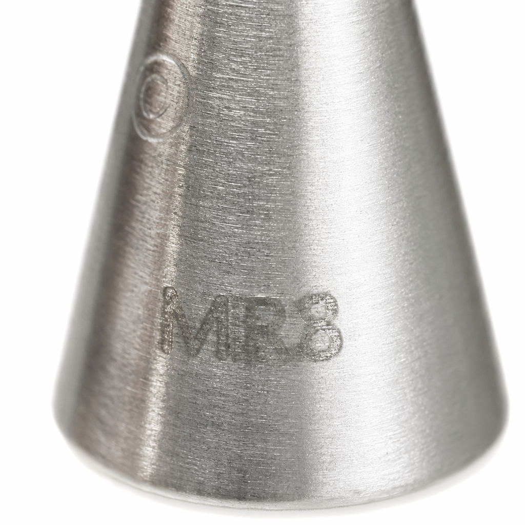 Silver metal conical decorative ornaments are modern and simple household items Application Scenario