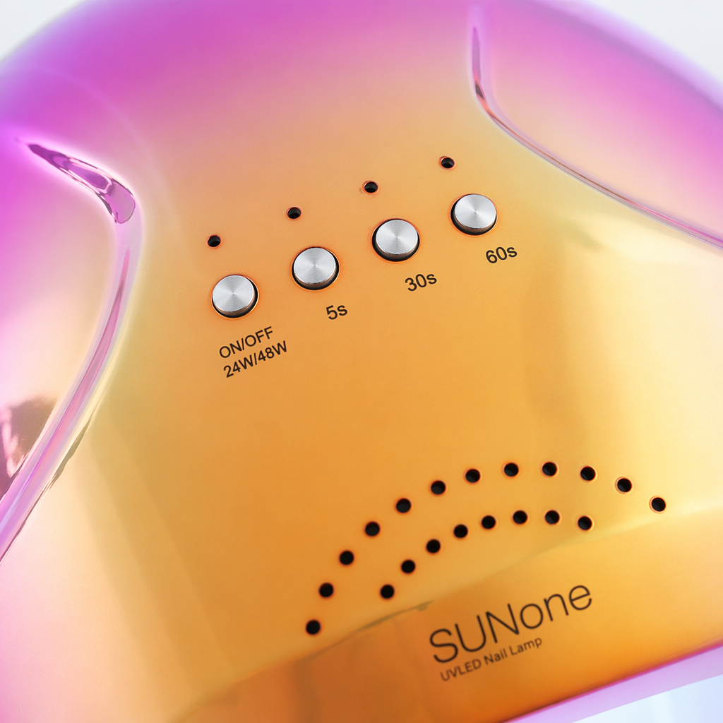 Rainbow gradient shell nail art lamp UVLED curing lamp Nail dryer Application Scenario