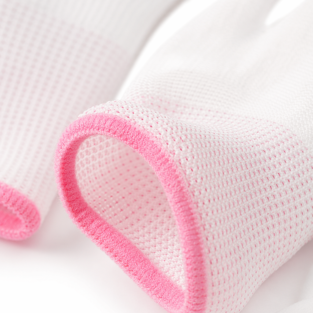 White protective gloves, disposable powder-free latex gloves, thickened, anti-slip and durable Application Scenario