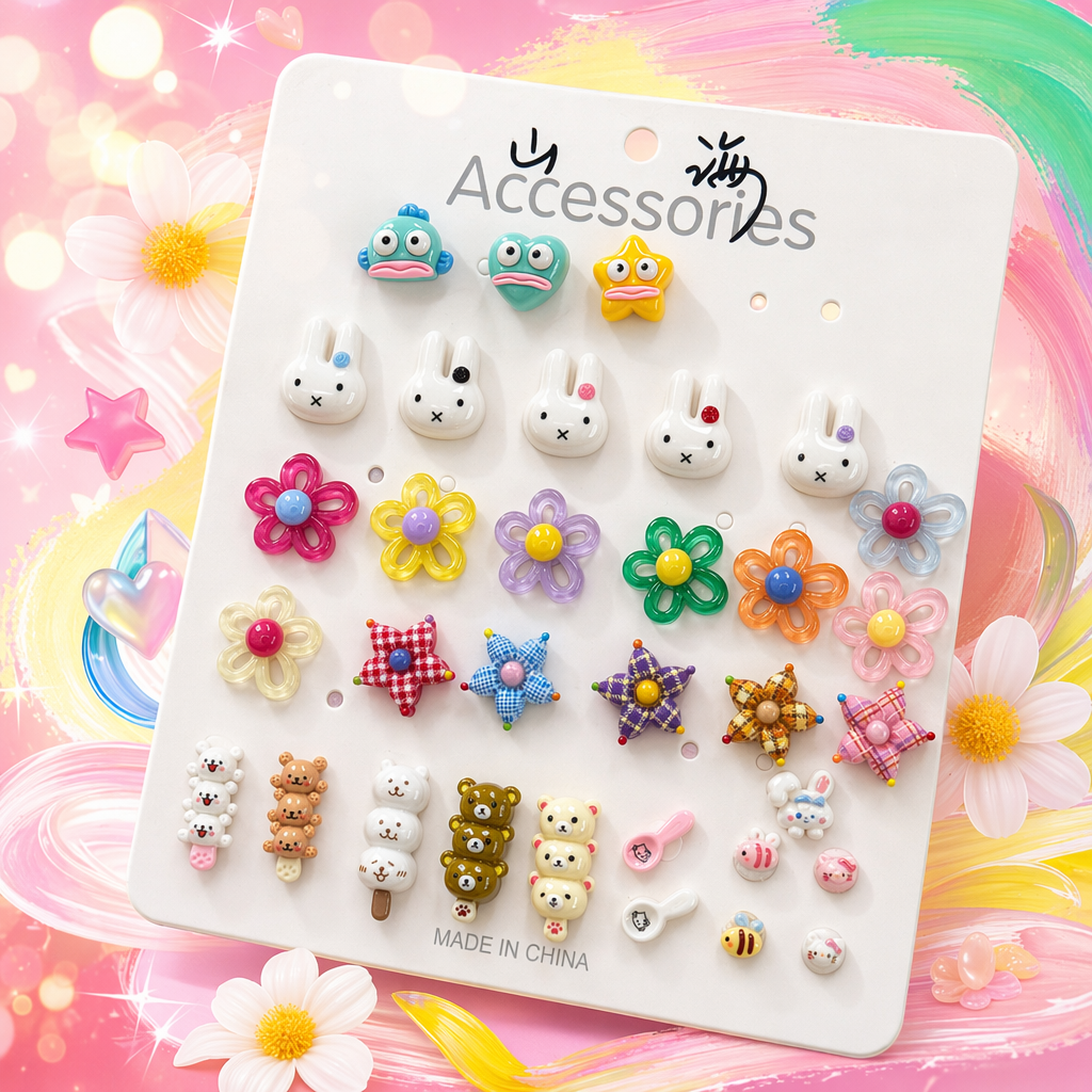White card accessories, creative planner decorative stickers, artistic and simple style Specification image