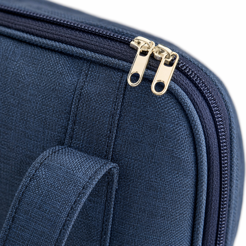 The blue handbag is a simple and fashionable commuting single-shoulder bag for women, with a large capacity and a lightweight tote bag Application Scenario