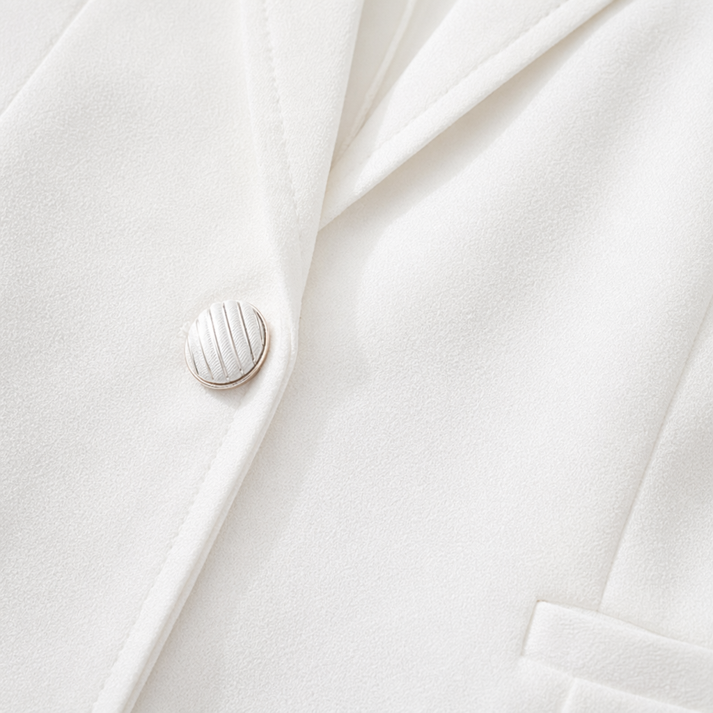White short-sleeved suit jacket for men, slimming business casual, thin summer style Application Scenario