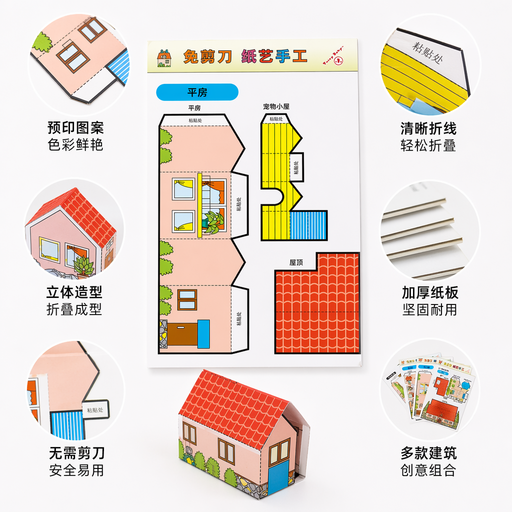 彩色纸 craft图纸 手工折纸剪纸专用多色创意彩纸