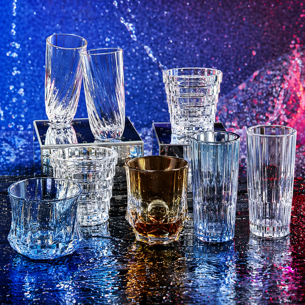 Transparent glass cup, high borosilicate heat-resistant household simple water cup, lead-free eco-friendly tea cup Specification image
