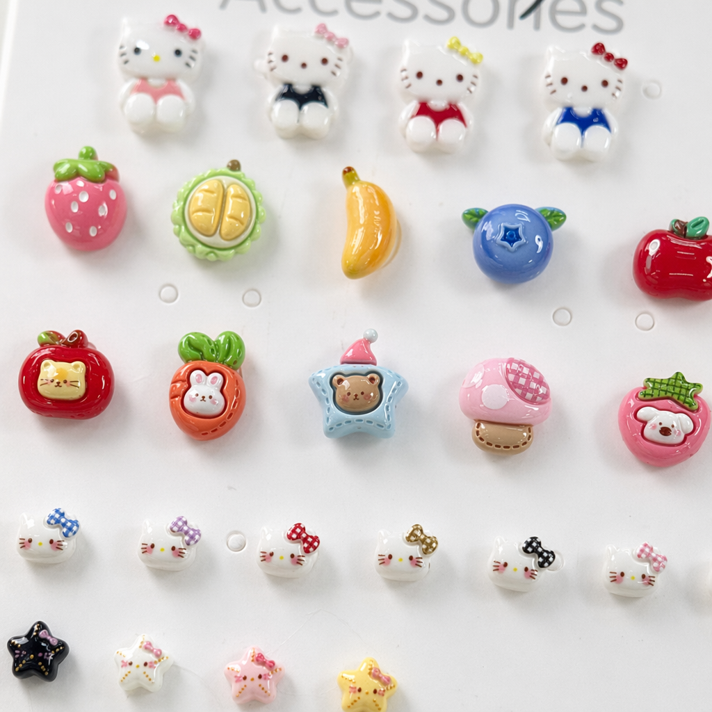 White card cartoon accessory set creative planner decorative stickers Application Scenario