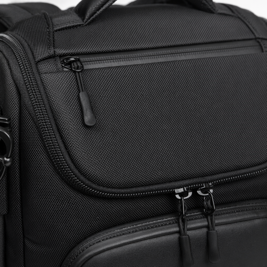 This black backpack is lightweight and large-capacity, suitable for both men and women as a student commuting travel bag Application Scenario
