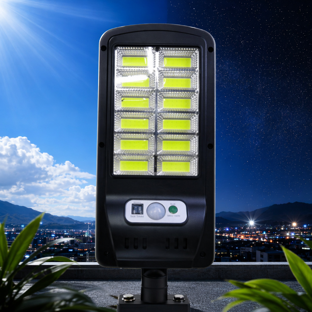 Black solar lamp, outdoor courtyard lawn lamp, waterproof, energy-saving, no wiring required, rechargeable Specification image