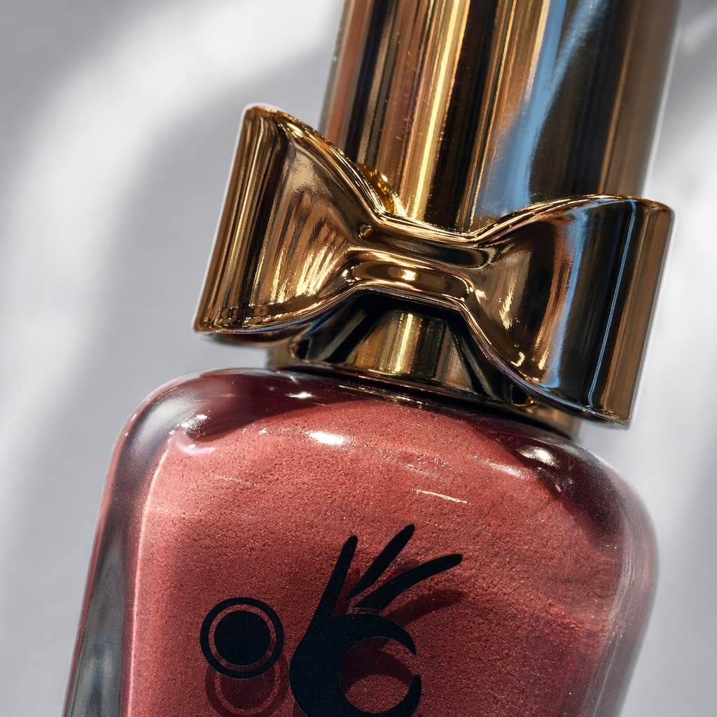 Golden bow decoration pink glitter nail polish Gel EFFECT, 7 days of long-lasting bright color, 20ml Application Scenario