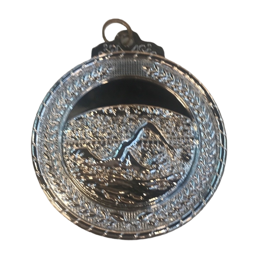 Customized silver medal commemorative medal, silver-plated metal process medal Item Picture