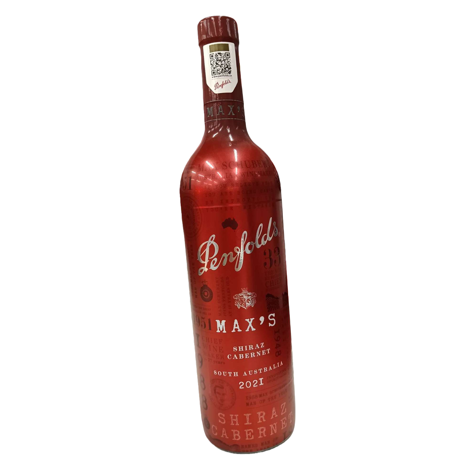 Penfolds Max Shiraz Cabernet Sauvignon Red Wine Item Picture
