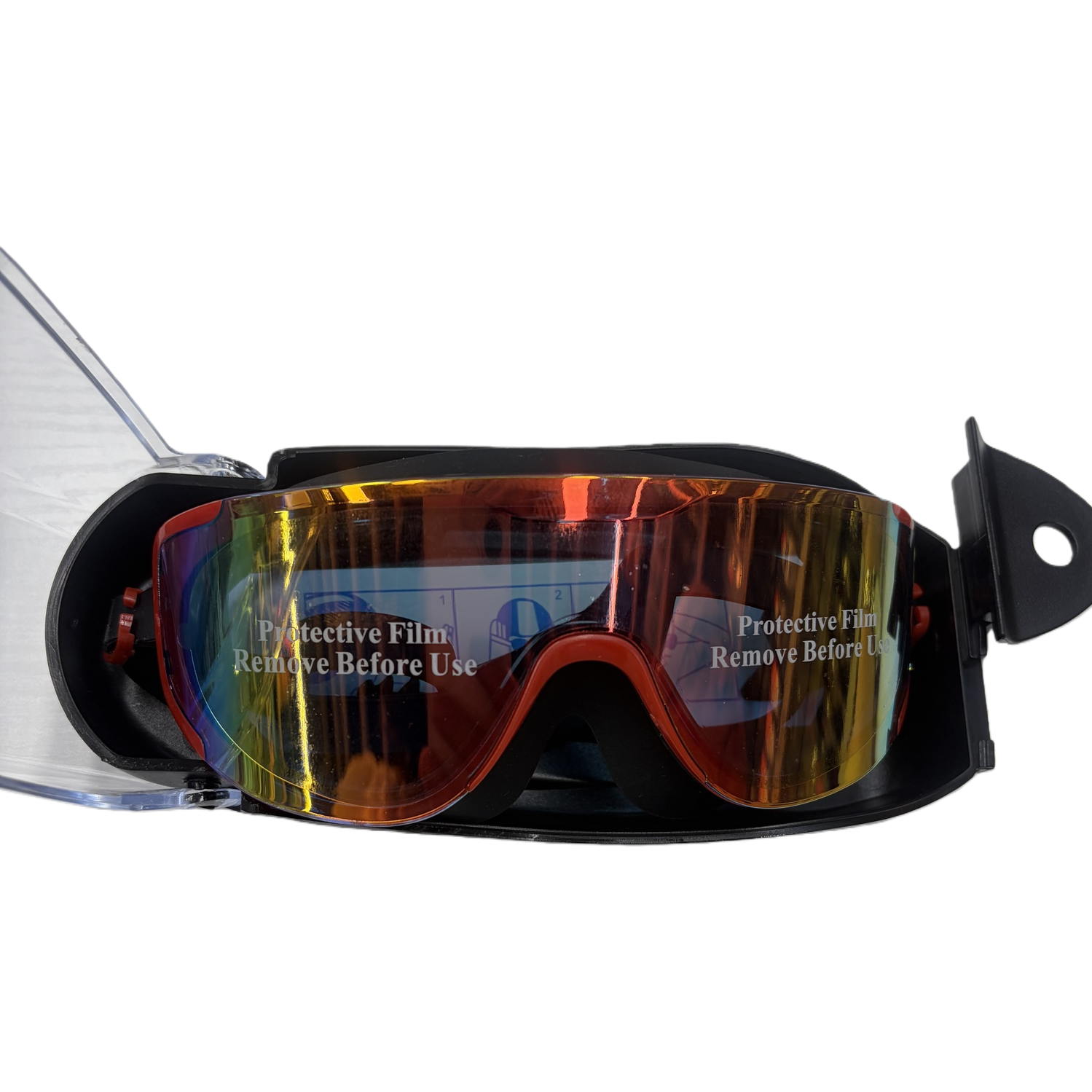 Colorful electroplated swimming goggles, anti-fog and anti-ultraviolet Item Picture