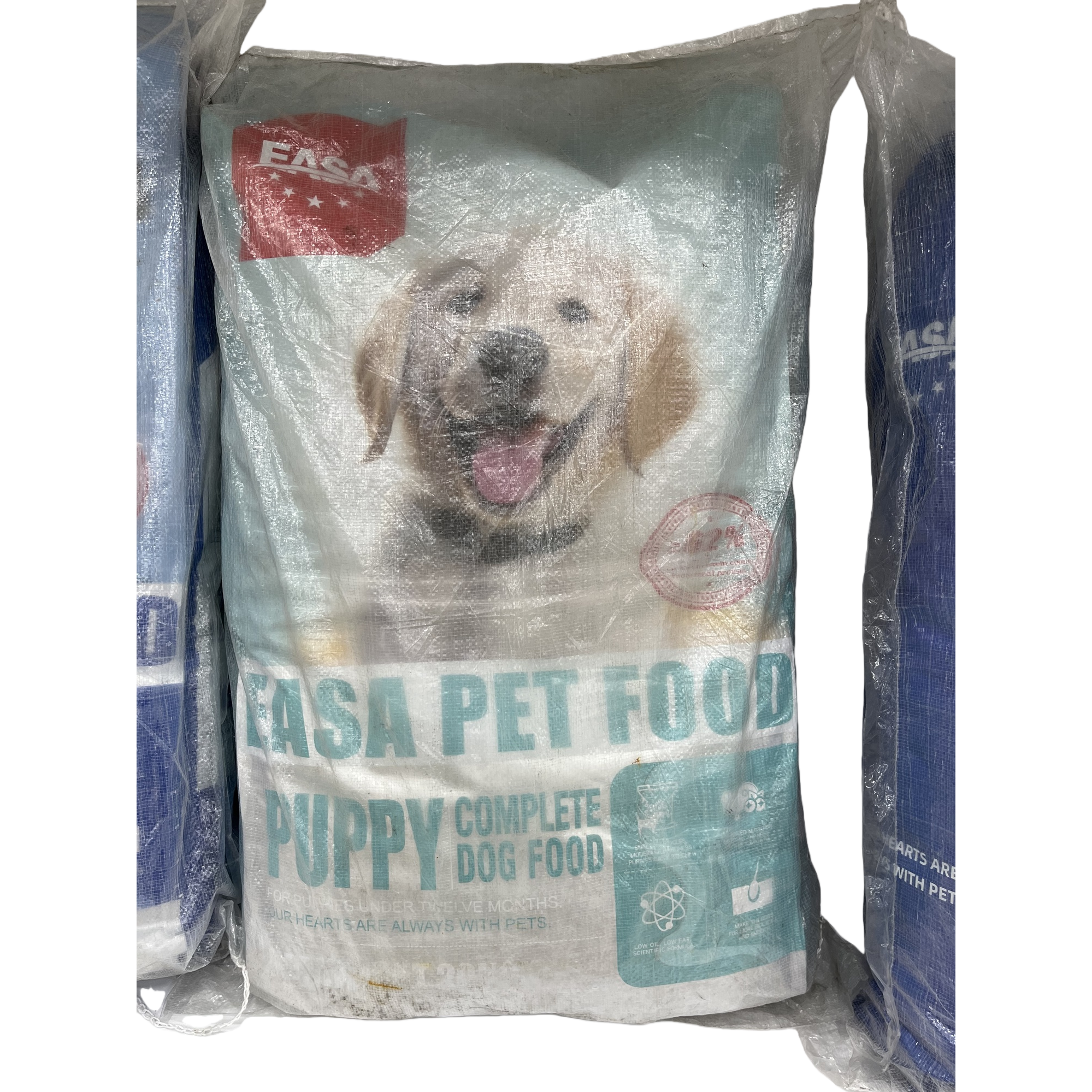 Blue and white packaged bag dog food, natural grain-free adult dog food, complete nutrition Item Picture