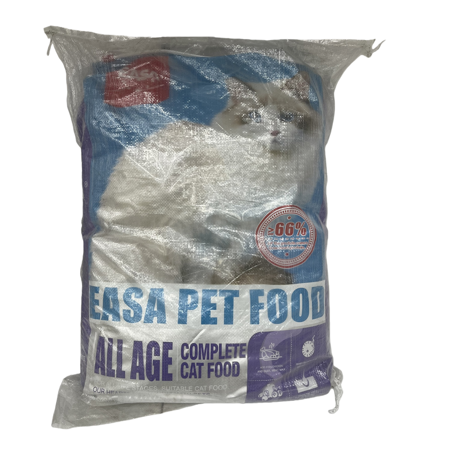 The blue packaging bag cat food is natural and grain-free, specially designed for adult cats with balanced nutrition Item Picture