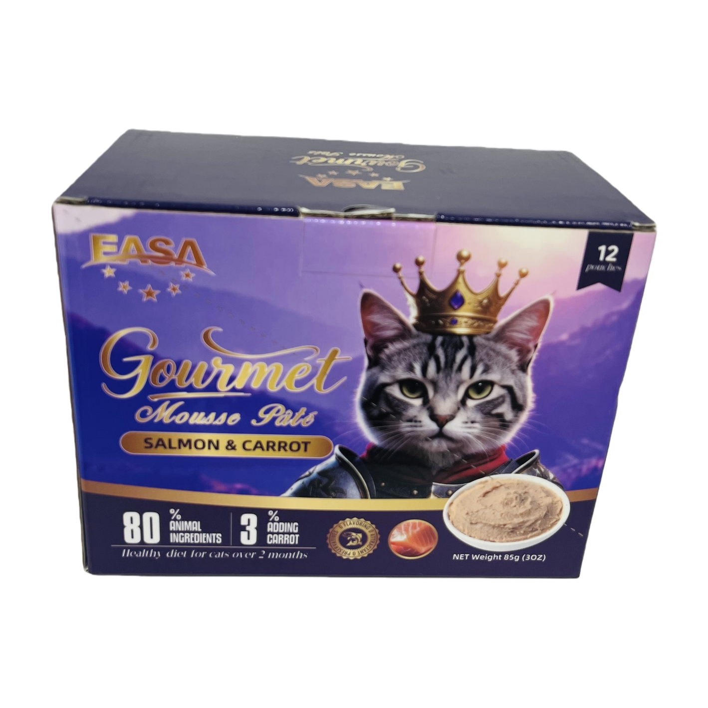 Cat food box, pet food storage box, moisture-proof, sealed and portable