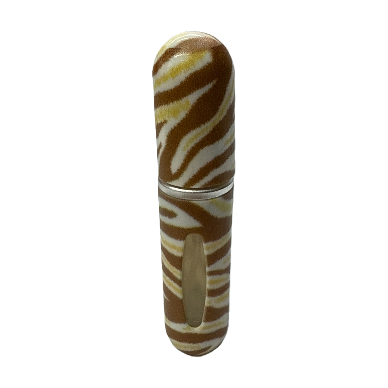 5ml brown striped perfume bottle, convenient travel bottle, plastic bottle, perfume bottle Item Picture