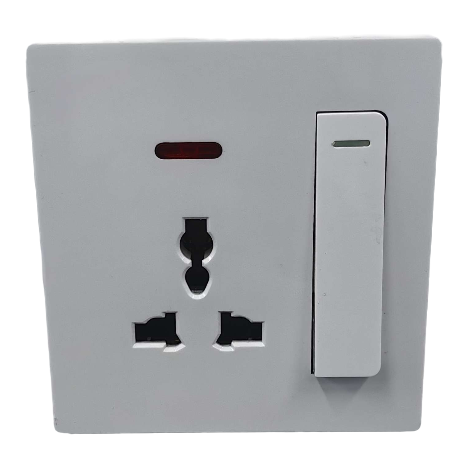 T2 white large board 13A multi-functional socket wall switch for living room and bedroom decoration, exclusively for export Item Picture