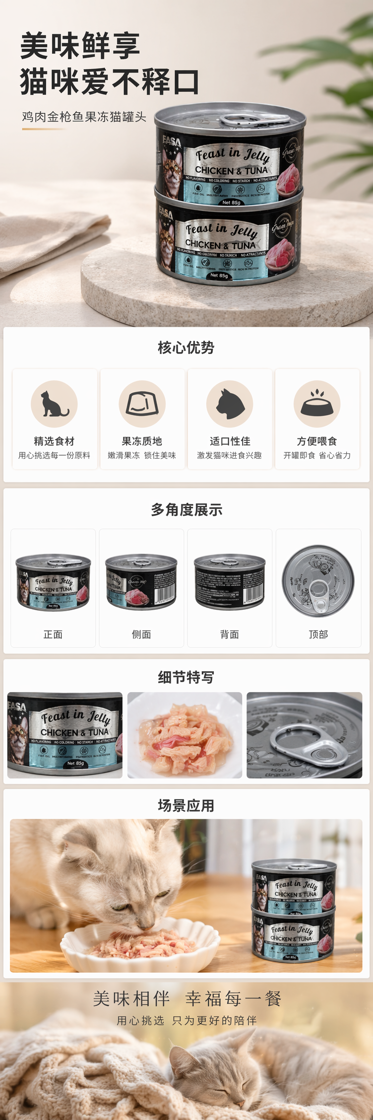 黑色罐装猫零食 pic 1
