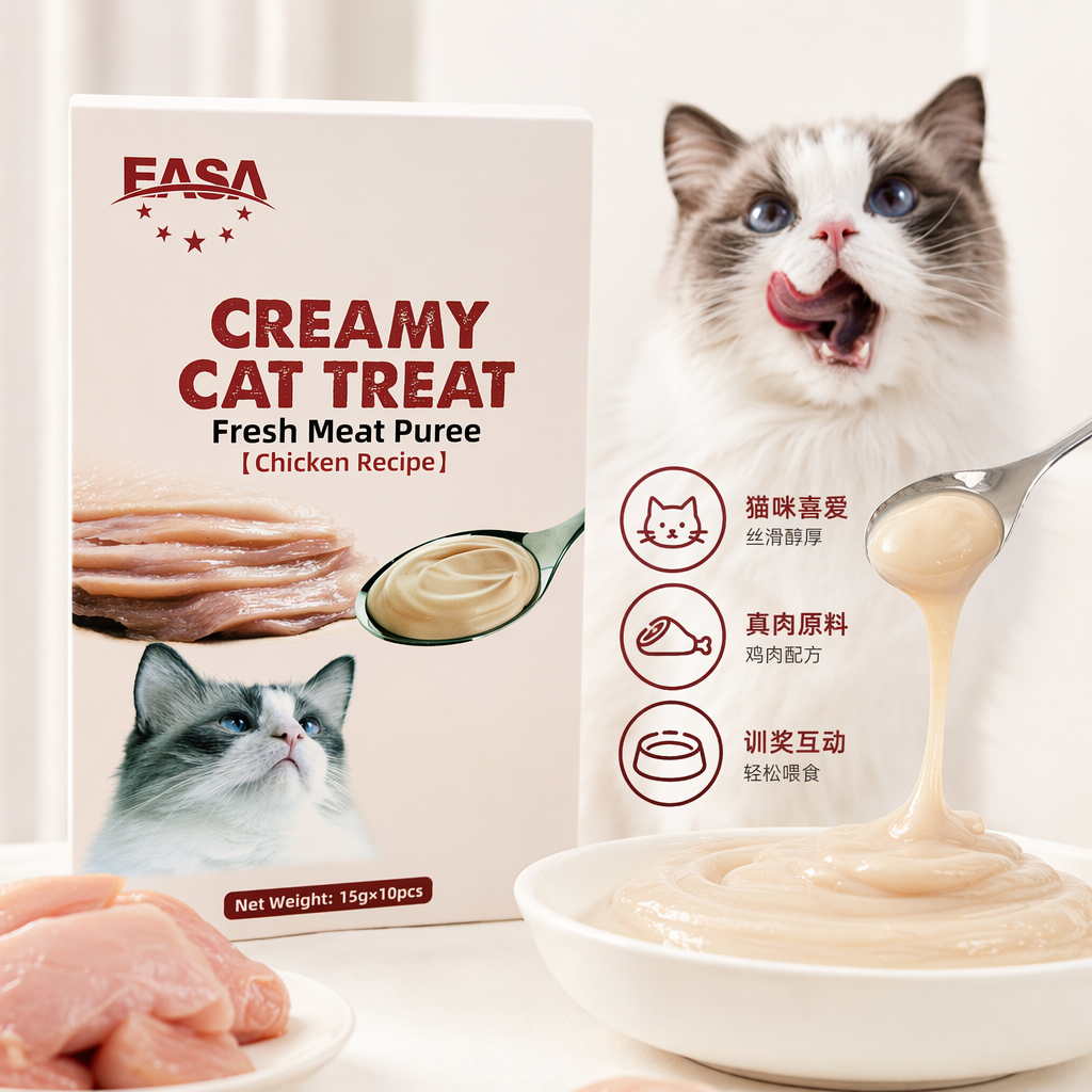 The off-white cat snack storage box and pet cat storage box feature a cute and simple style