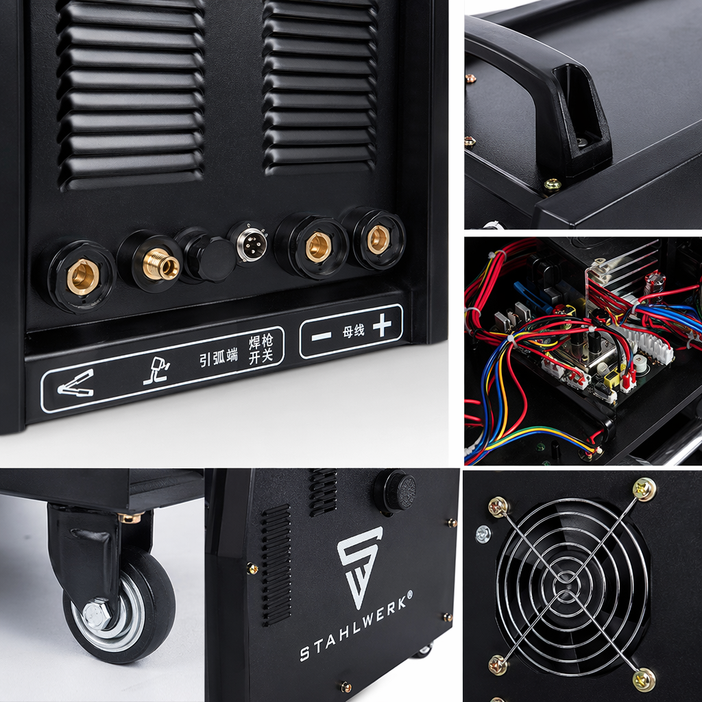 Black welding machine, all-copper coil DC electric welding machine, portable for both household and industrial use Application Scenario