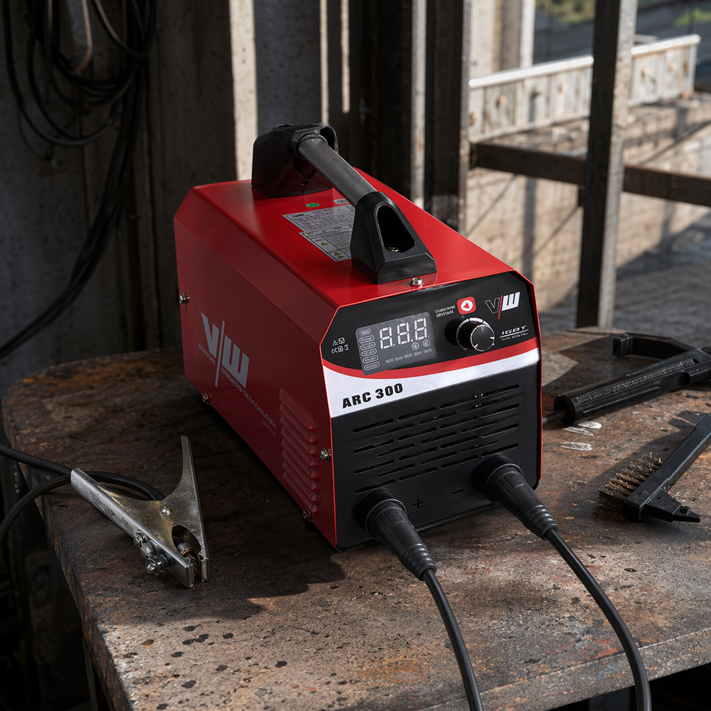 Red electric welding machine, household 220V DC manual welding machine, portable multi-functional welding equipment details Picture