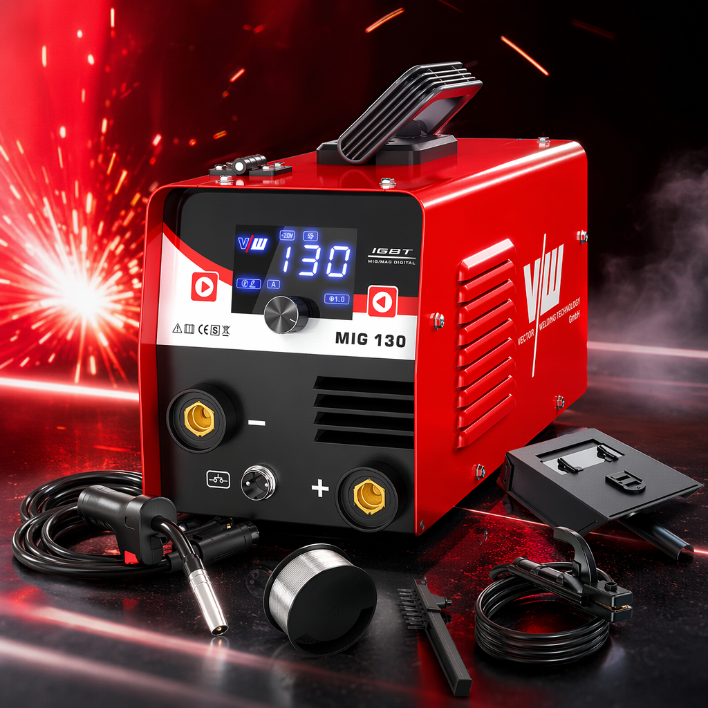 Red electric welding machine, household 220V DC manual welding machine, portable multi-functional welding equipment Specification image