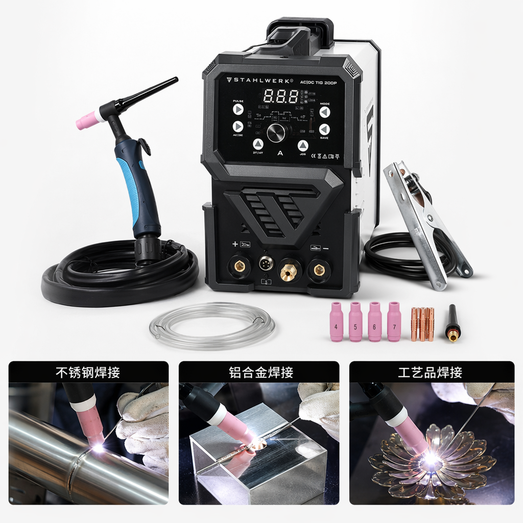 White inverter welding machine, portable DC manual arc welding machine, suitable for both household and industrial use