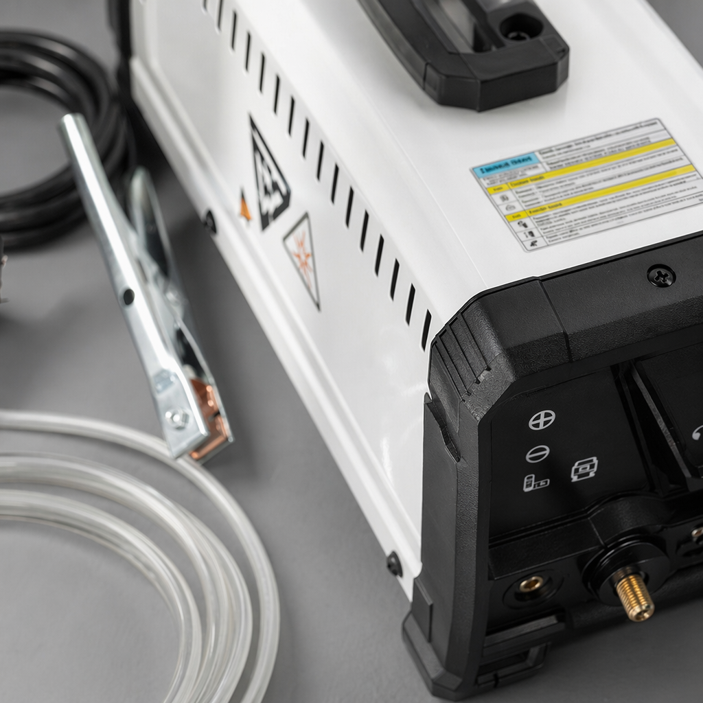 White inverter welding machine, portable DC manual arc welding machine, suitable for both household and industrial use Application Scenario