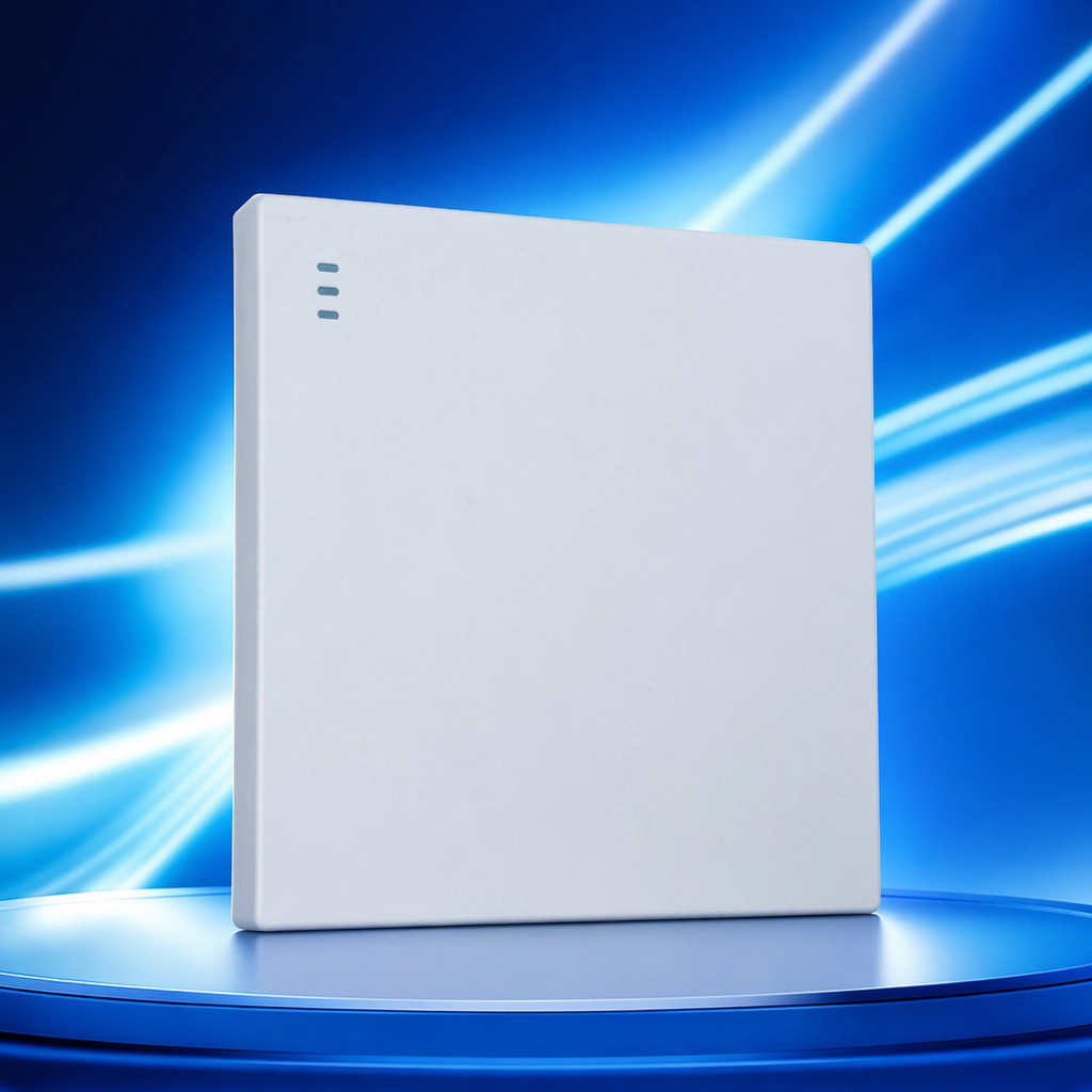 The T2 white one-switch single-control/one-switch dual-control 86-type household wall switch panel is simple, modern and pure white Specification image