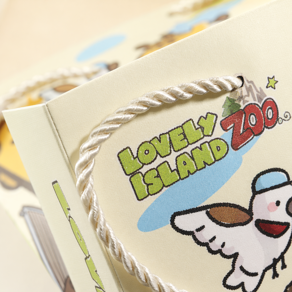 Cartoon-themed gift bags with multiple patterns to choose from are portable eco-friendly paper bags and gift packaging bags Application Scenario