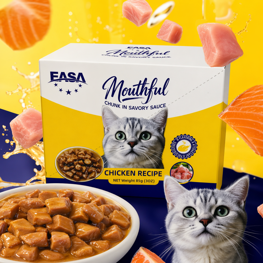 EASA猫粮包肉块 Specification image