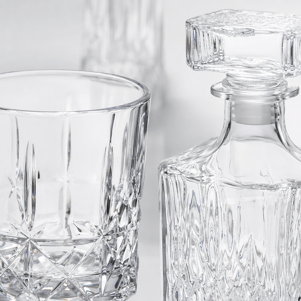 Transparent glass wine pot with wine glass set, high borosilicate heat-resistant explosion-proof household wine dispenser Application Scenario