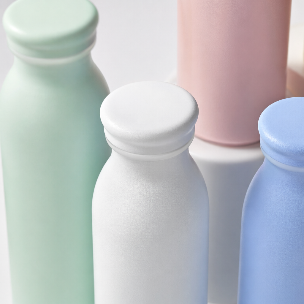 Colorful frosted water bottle, fashionable, portable and large-capacity sports water bottle Application Scenario