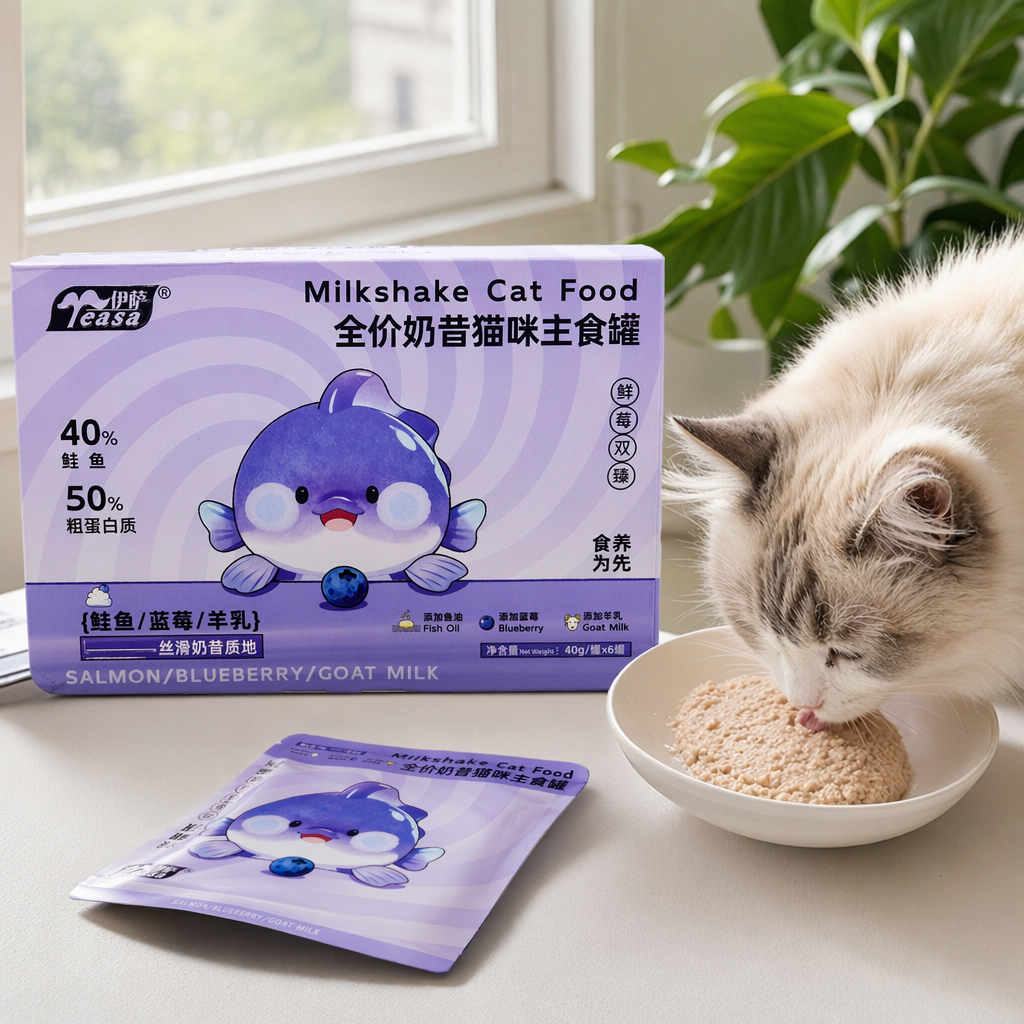 Boxed cat canned main food details Picture