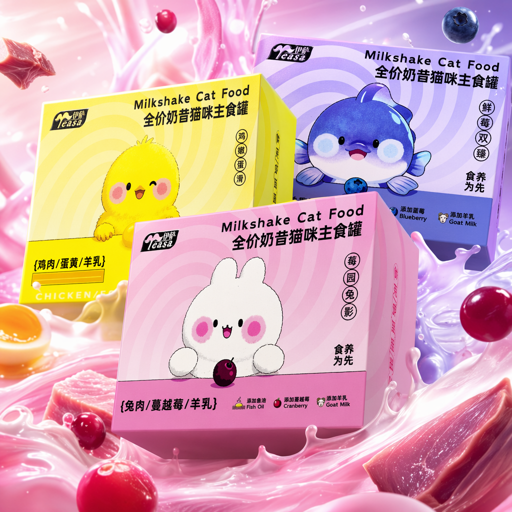 Boxed cat canned main food Specification image