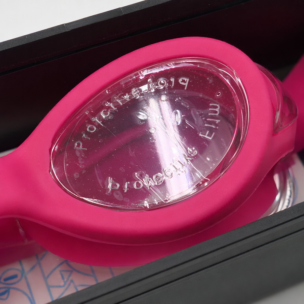 Pink silicone anti-fog swimming goggles are comfortable and fit, suitable for both men and women Application Scenario