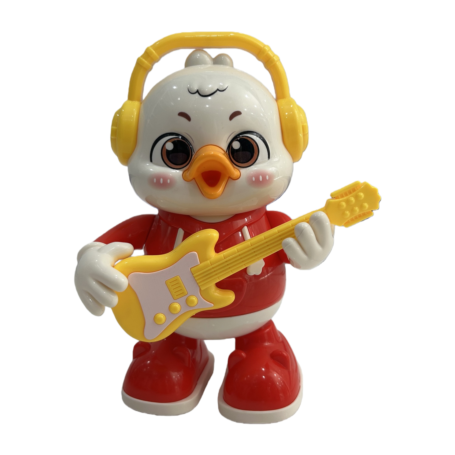 Yellow guitar duck toy children's educational musical instrument doll Item Picture