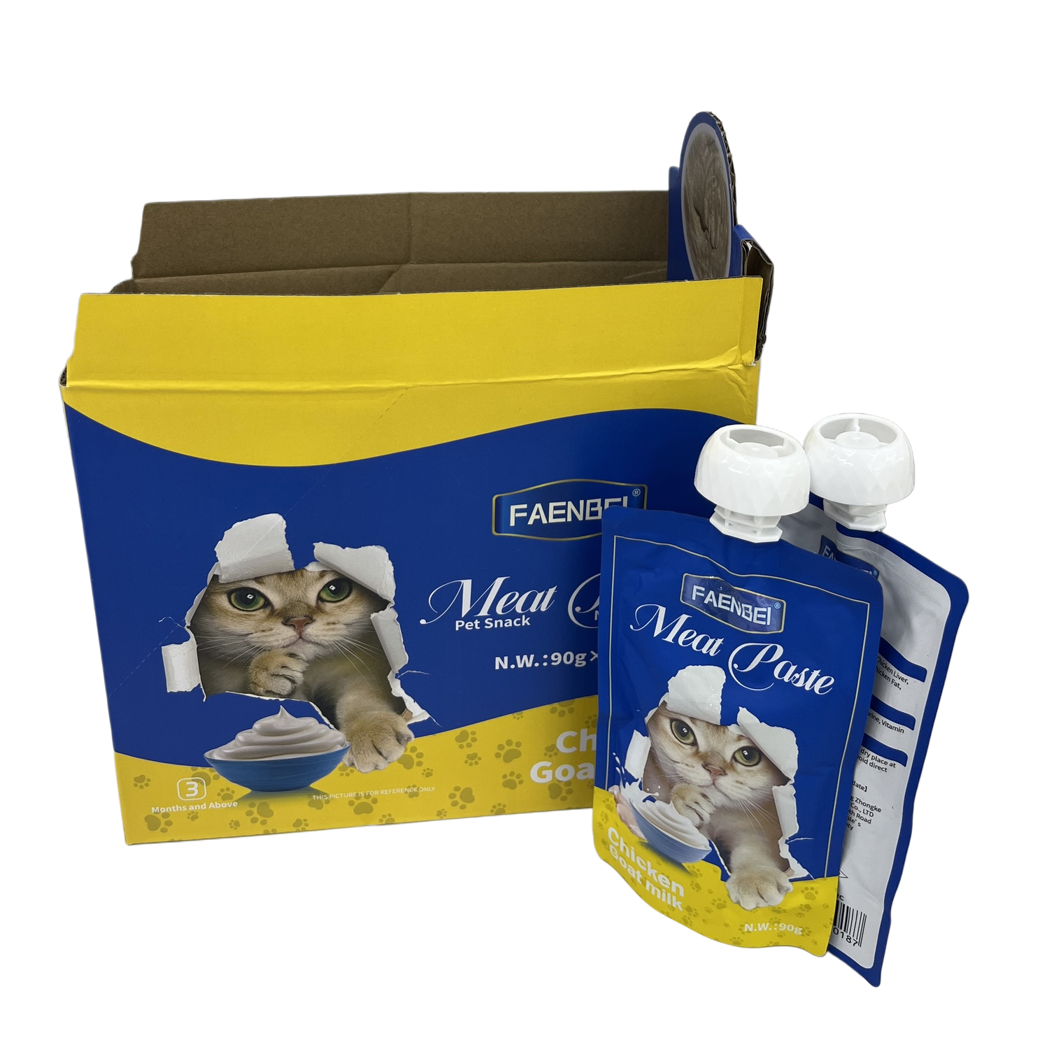 Fresh meat formula wet food for kittens and adult cats Item Picture