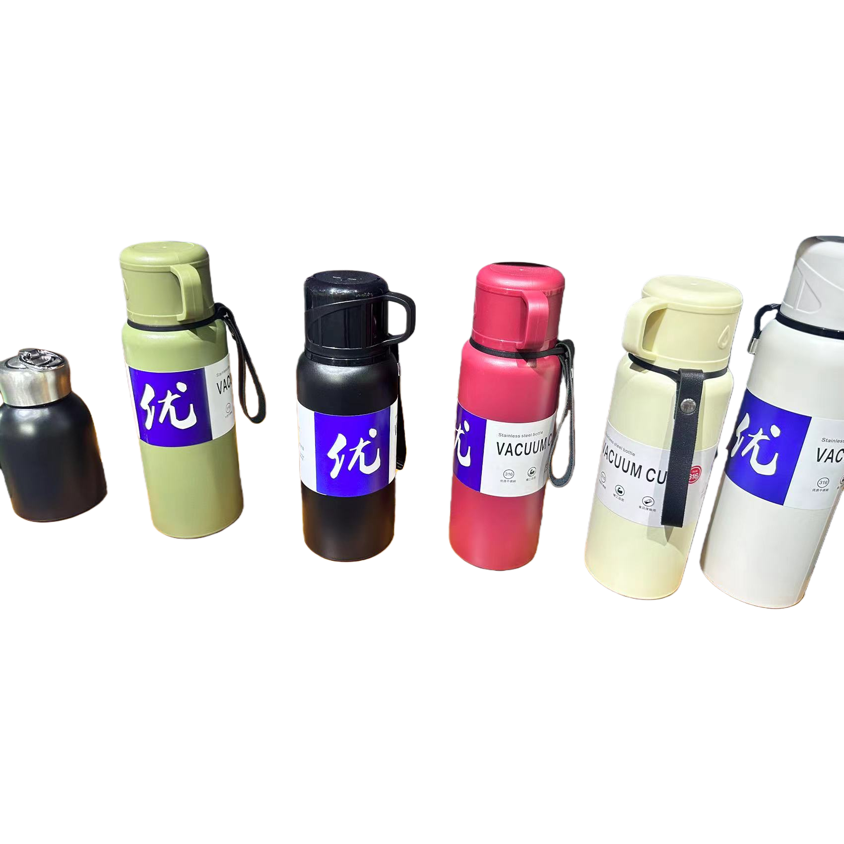 Color insulated cup, stainless steel vacuum insulated for cold and heat preservation, 350ml, multiple colors available Item Picture