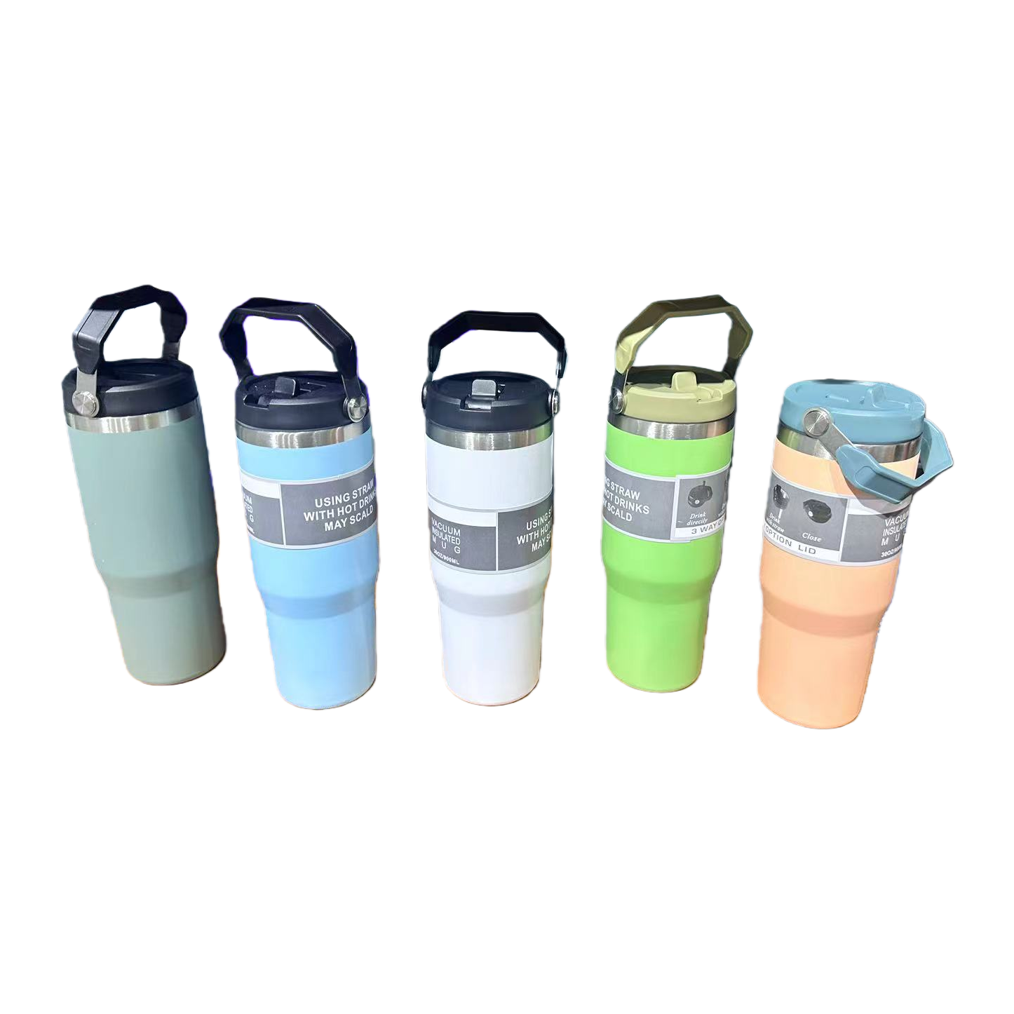 Multi-layer adjustable color insulated cup display rack for home kitchen and office storage and display Item Picture