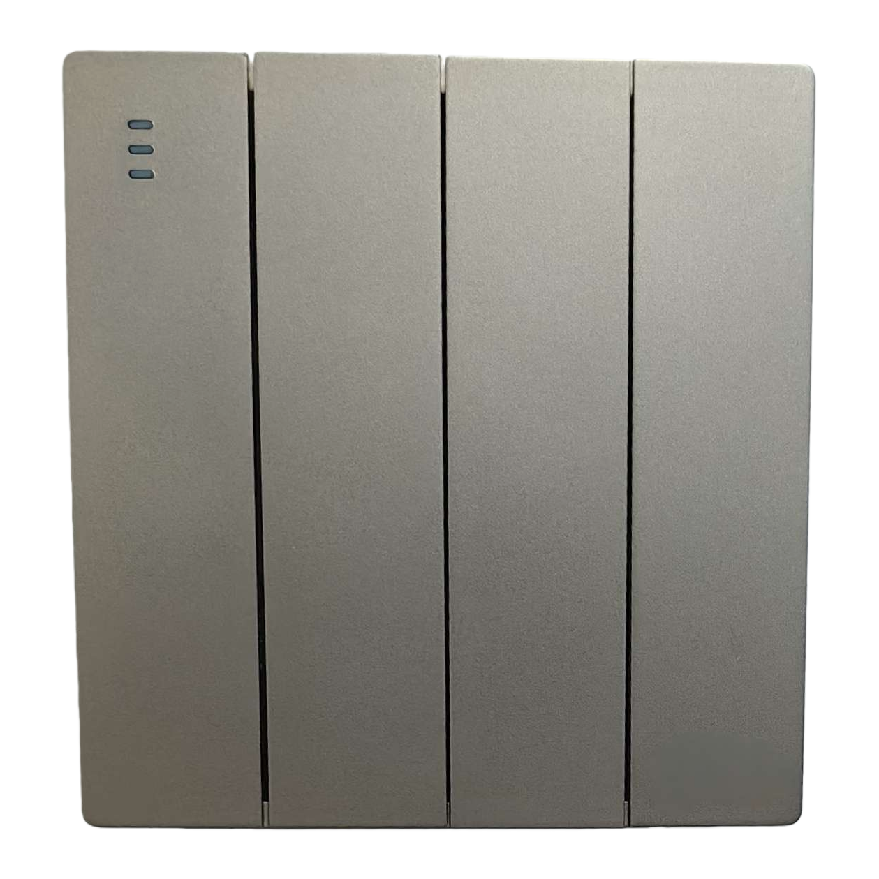 T2 Grey/gold four-bar switch panel for household wall switch panel export Item Picture