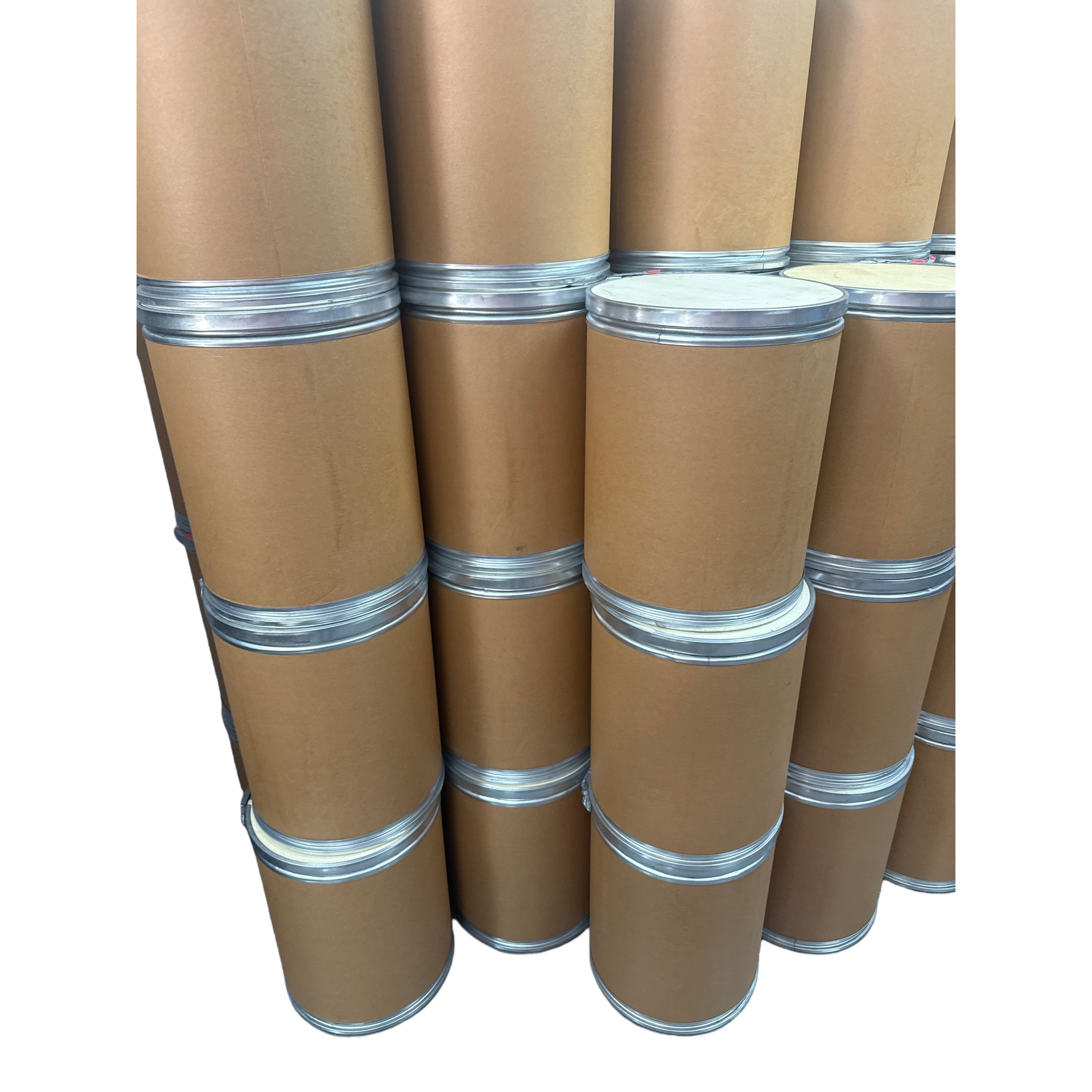 ويمكن إعادة استخدام علب المستودعات المنزلية التي تحتوي على براميل ورقية بنية اللون Item Picture