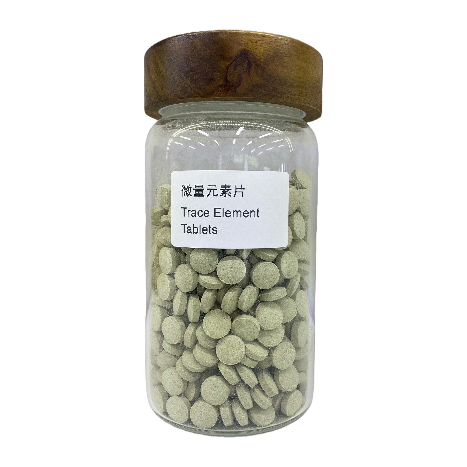مكملات المغذيات المتعددة الفيتامينات بالمكملات الغذائية لأجزاء نزرة من علب زجاجية شفافة Item Picture