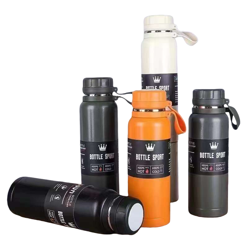 Multi-color gradient insulated water cup, 304 stainless steel vacuum insulated portable travel cup 131639169 Item Picture