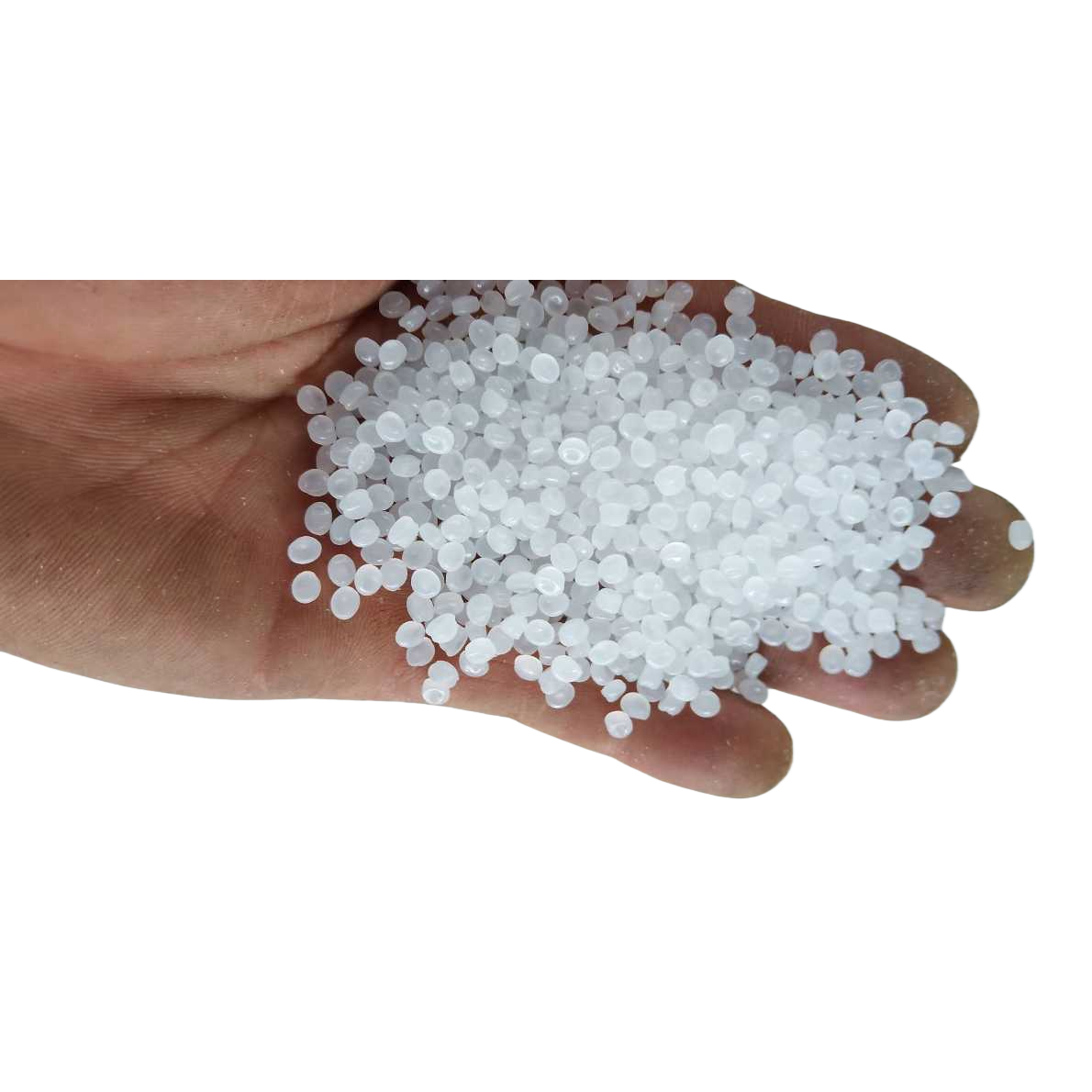 白色颗粒状塑料粒子 工业级PP PE原料 25kg/袋 Item Picture