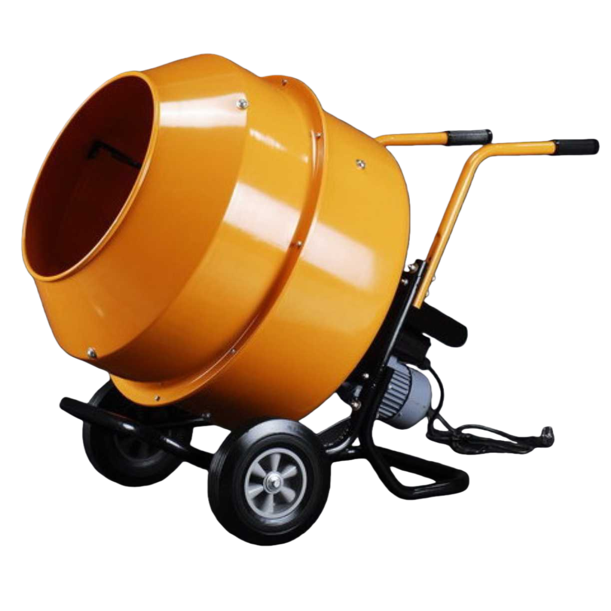 Orange cement mixer, household small concrete mixer, 30L, power 1.5kw Item Picture