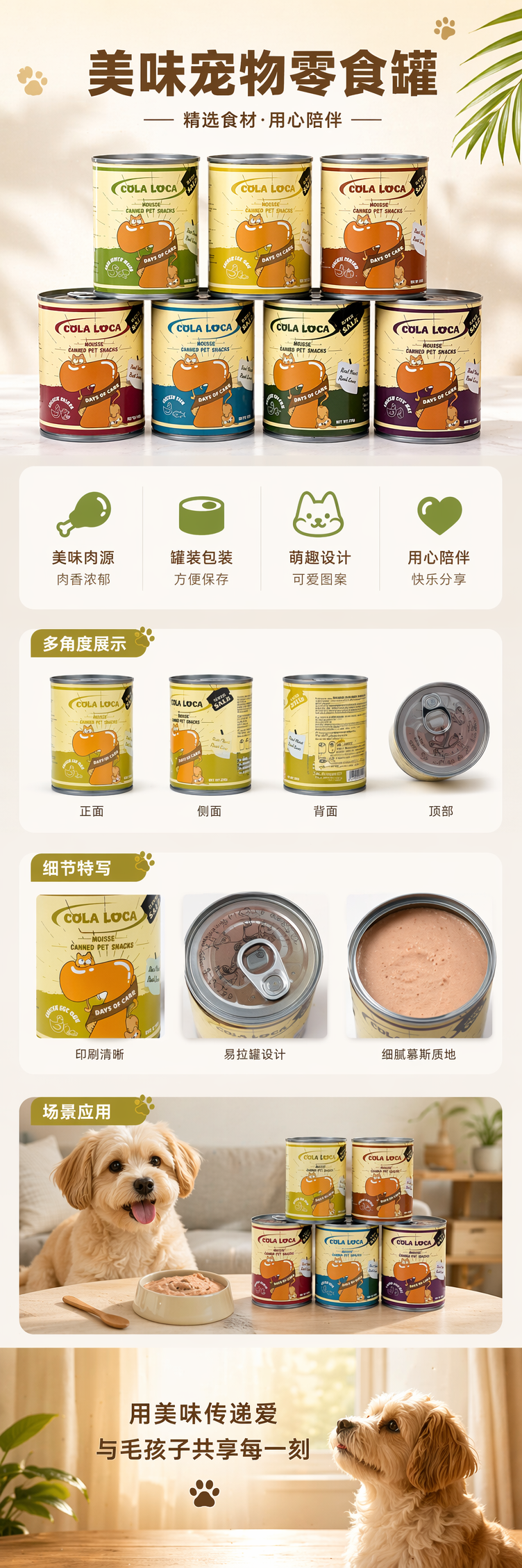 猫咪卡通数字7橙色橱窗猫罐头 pic 1